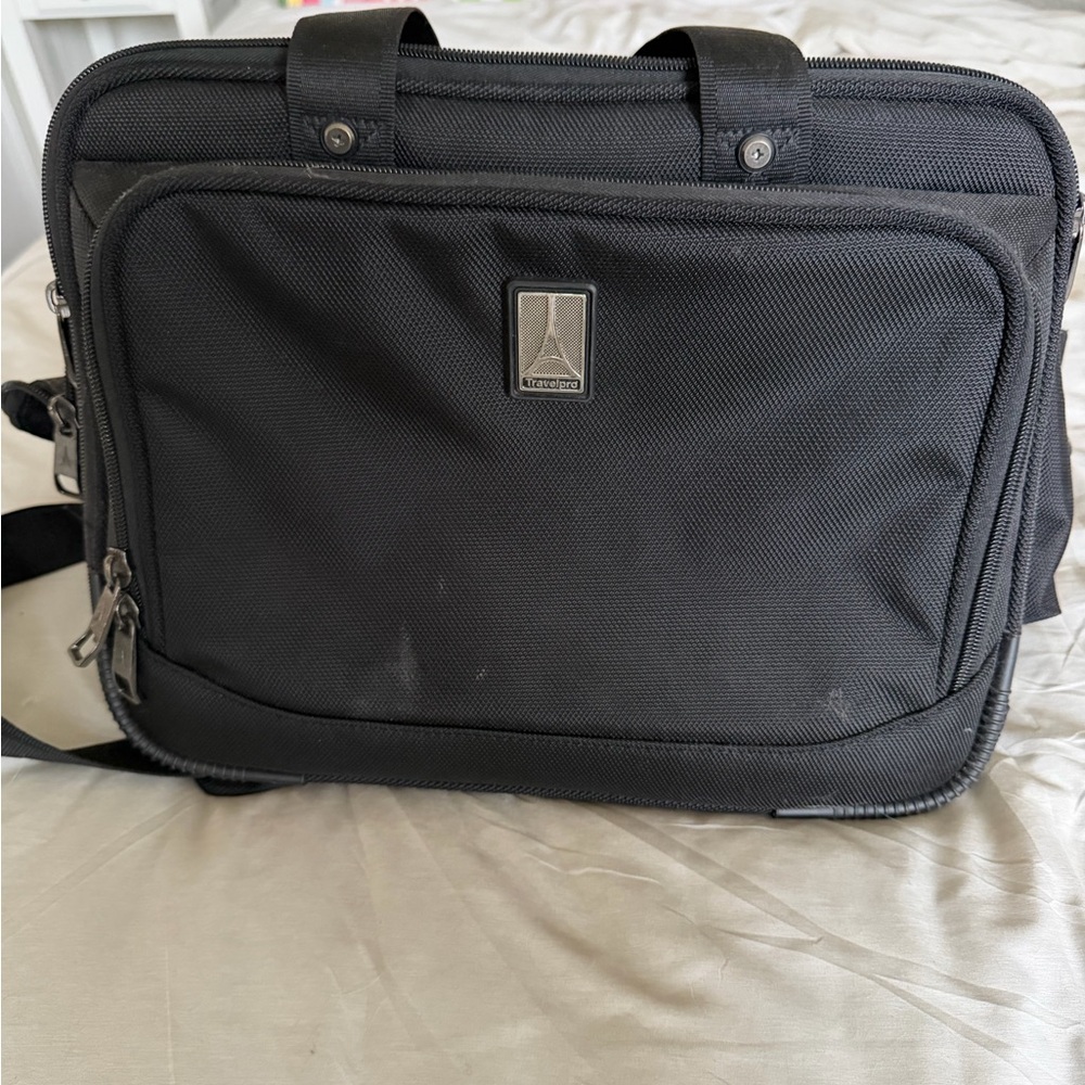 Travelpro Black Men's Briefcase